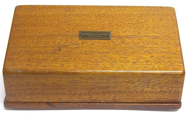 Eimer & Amend, New York. Reagents for  Chemical Microscopy, Shillaber Model Set II, c. 1930